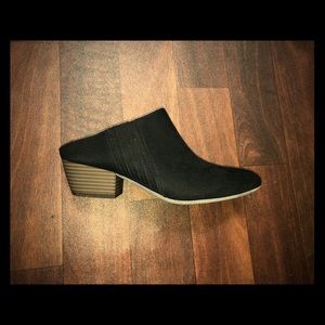 BCBGeneration Black Slip-On Mule 7.5